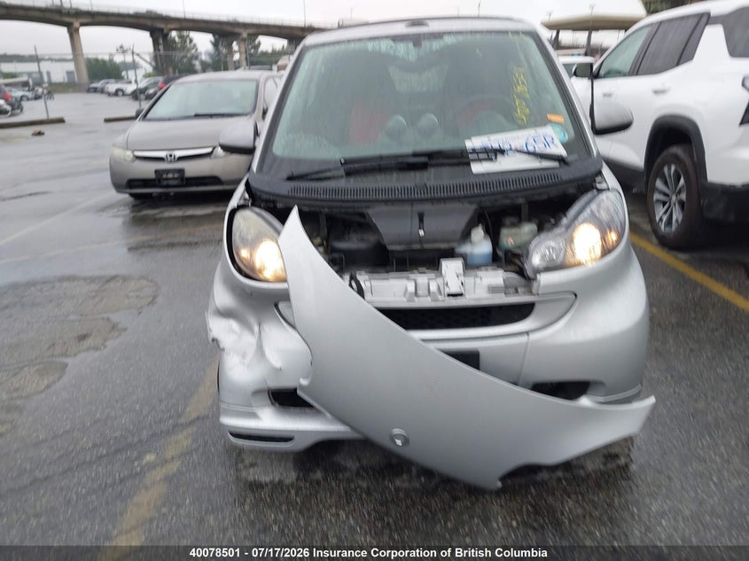 2009 Smart Fortwo Brabus/Passion VIN: WMEEK31X59K293832 Lot: 40078501