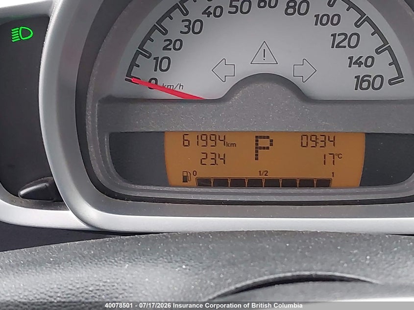2009 Smart Fortwo Brabus/Passion VIN: WMEEK31X59K293832 Lot: 40078501