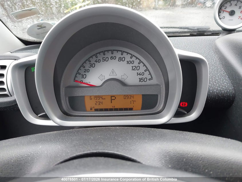 2009 Smart Fortwo Brabus/Passion VIN: WMEEK31X59K293832 Lot: 40078501