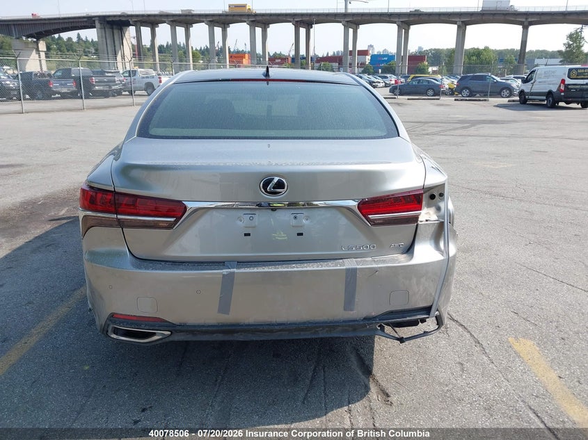 2018 Lexus Ls 500 L VIN: JTHC5LFF1J5001124 Lot: 40078506