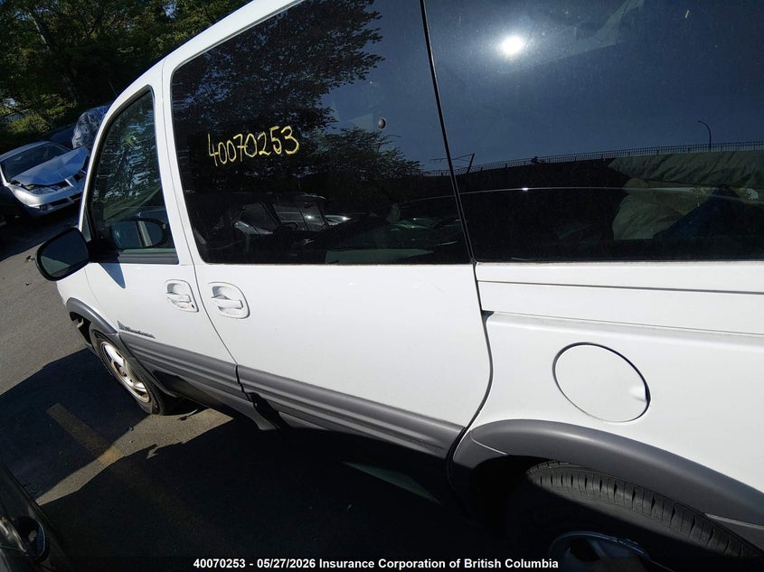 2001 Pontiac Montana VIN: 1GMDU03E01D304514 Lot: 40070253