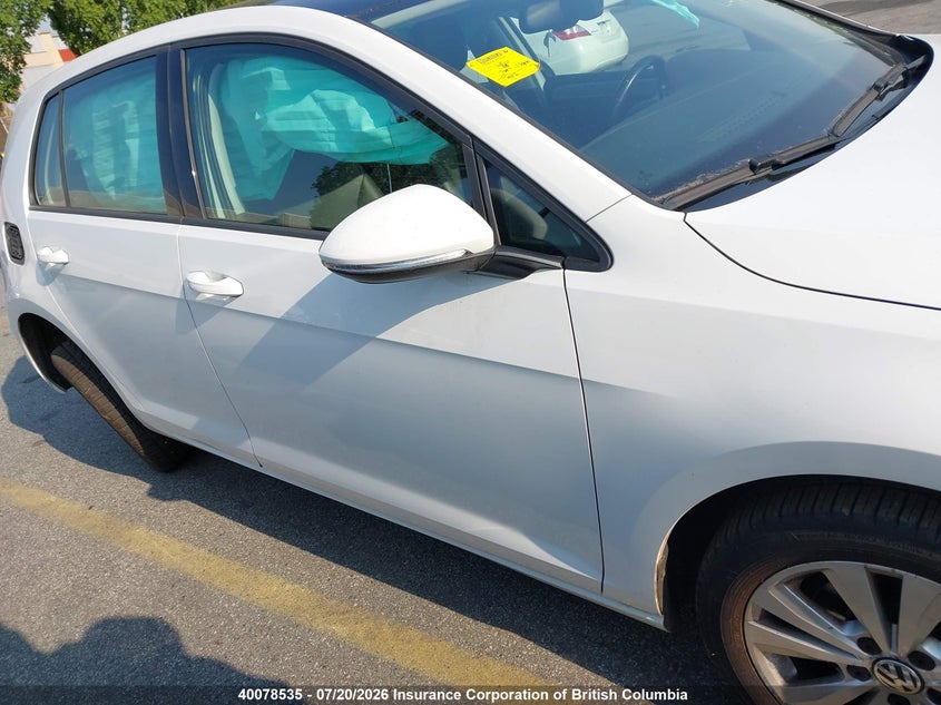 2015 Volkswagen Golf VIN: 3VW217AU3FM075889 Lot: 40078535