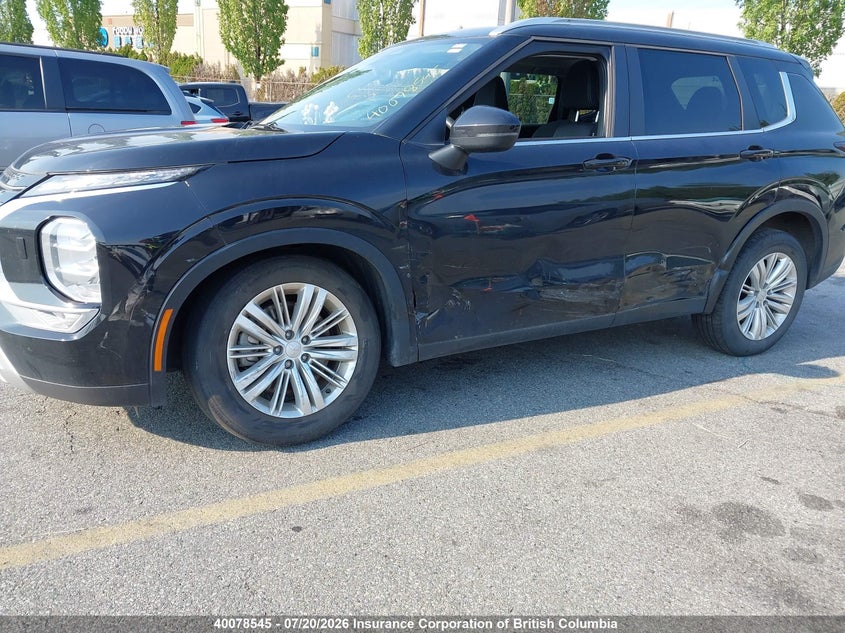 2023 Mitsubishi Outlander Le/Le Premium/Noir/Se/Sel VIN: JA4J4UA8XPZ609746 Lot: 40078545