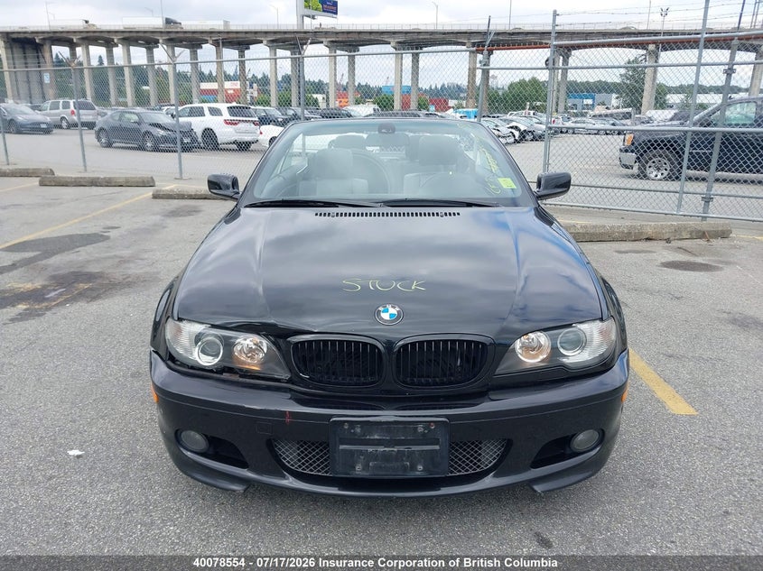 2005 BMW 330Ci VIN: WBABW53495PL50287 Lot: 40078554
