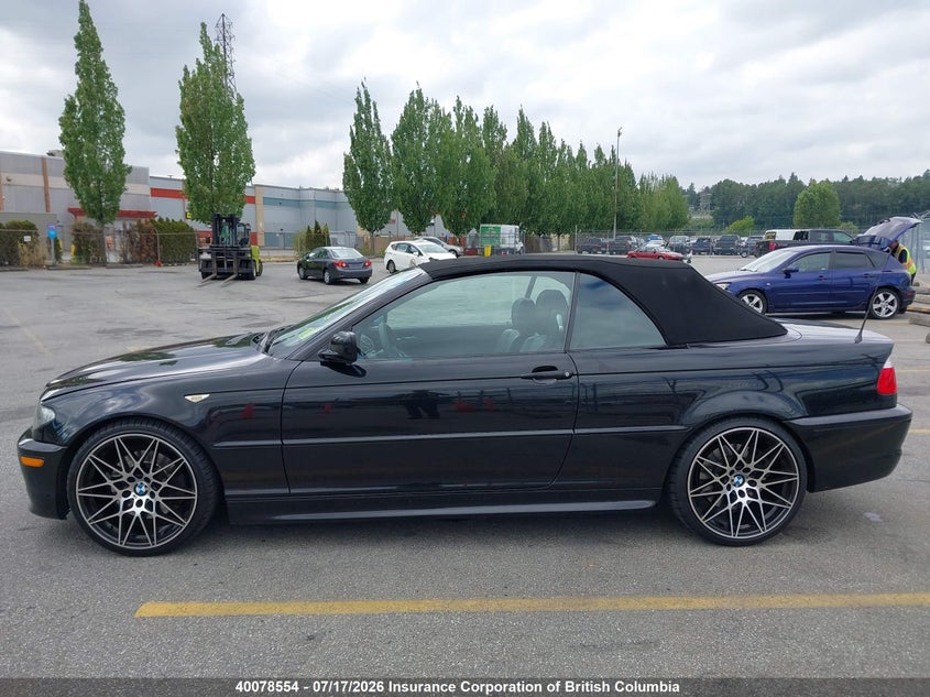 2005 BMW 330Ci VIN: WBABW53495PL50287 Lot: 40078554