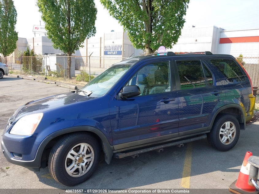 2002 Honda Cr-V VIN: JHLRD78912C820227 Lot: 40078557