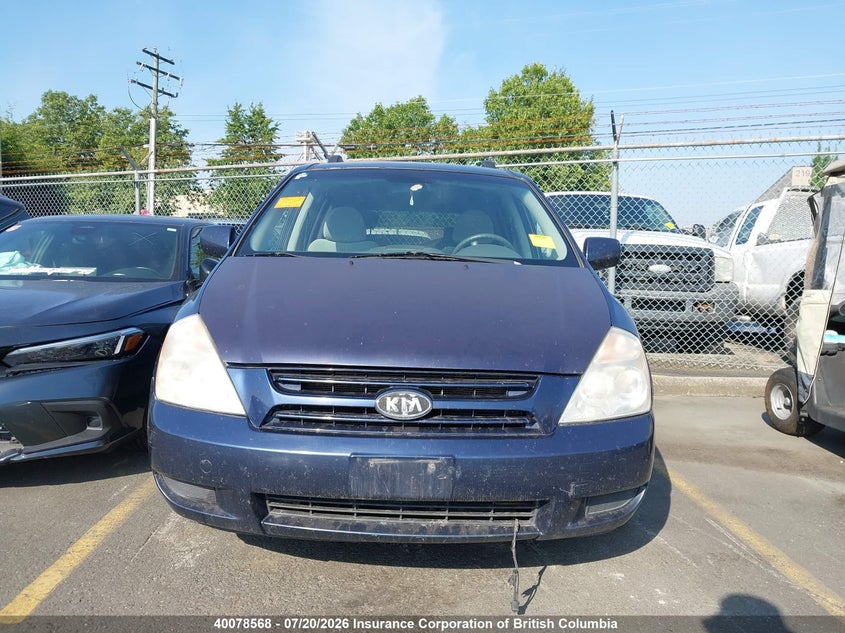2008 Kia Sedona Ex/Lx VIN: KNDMB233286260096 Lot: 40078568