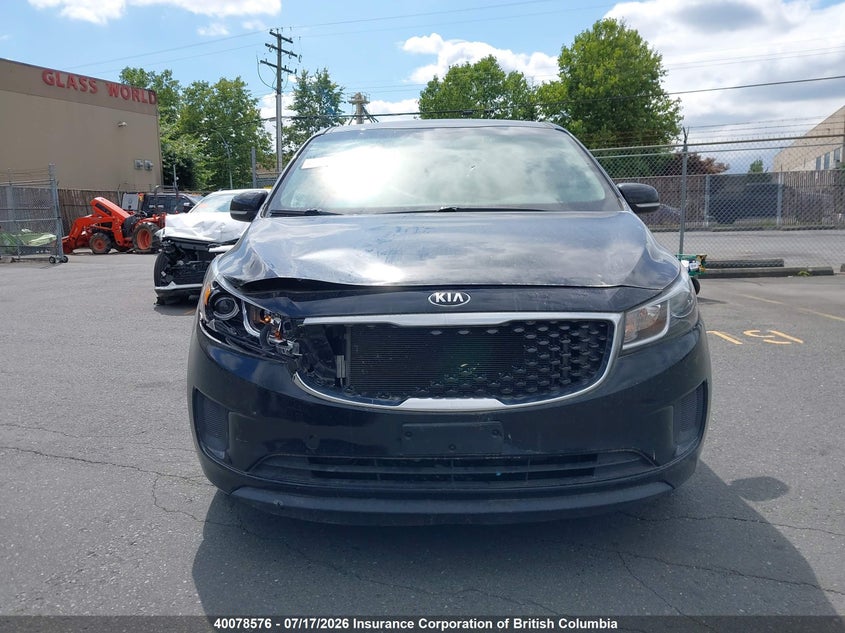 2018 Kia Sedona Lx VIN: KNDMB5C1XJ6384316 Lot: 40078576