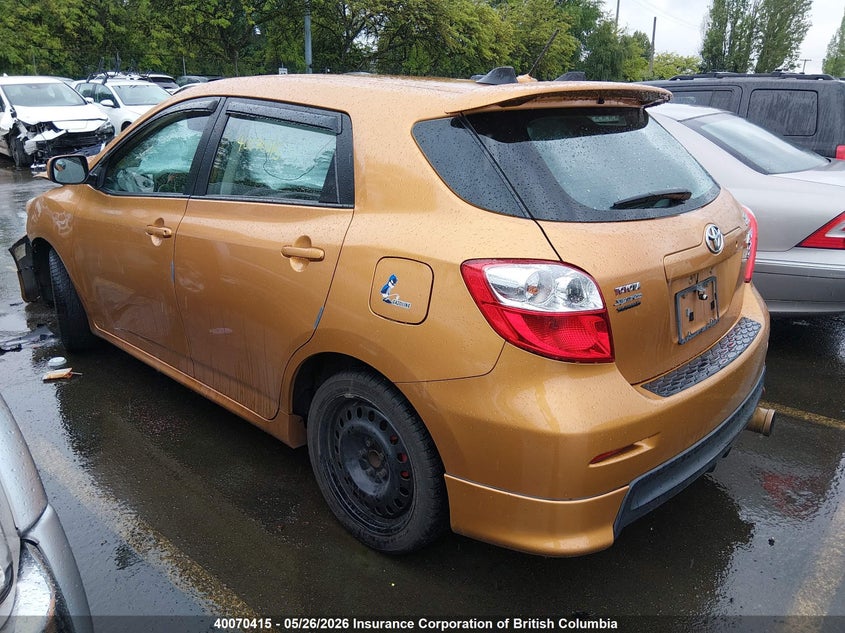 Vin: 2t1ke4ee8ac041571, lot: 30095214, toyota corolla matrix s 20103