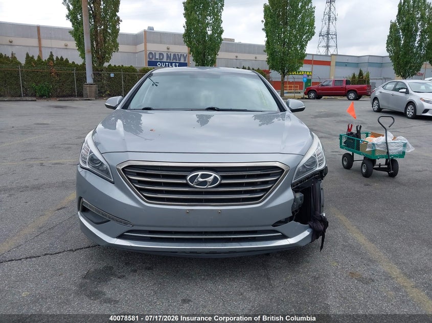 2015 Hyundai Sonata Gls VIN: 5NPE24AF5FH196197 Lot: 40078581