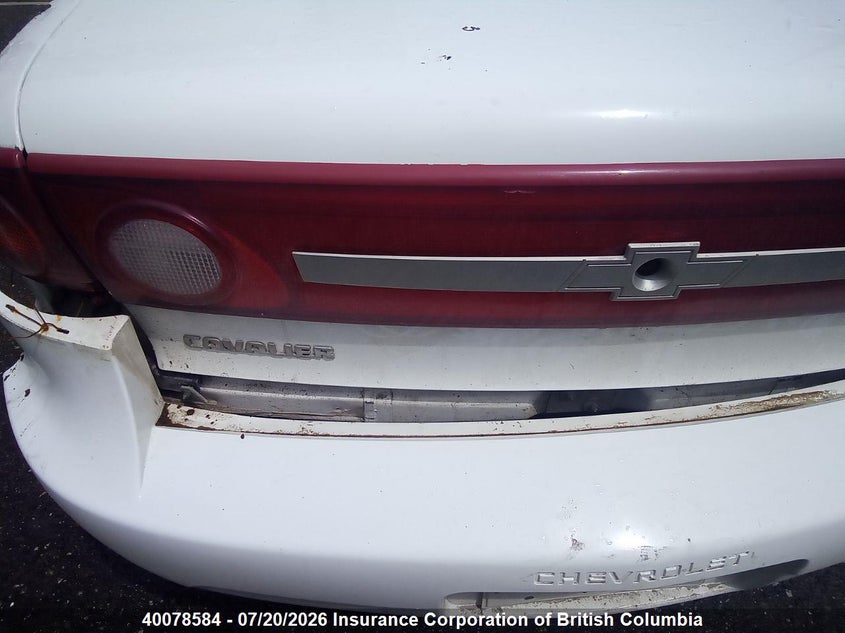 2003 Chevrolet Cavalier Vl/Vlx VIN: 1G1JC52F337321271 Lot: 40078584