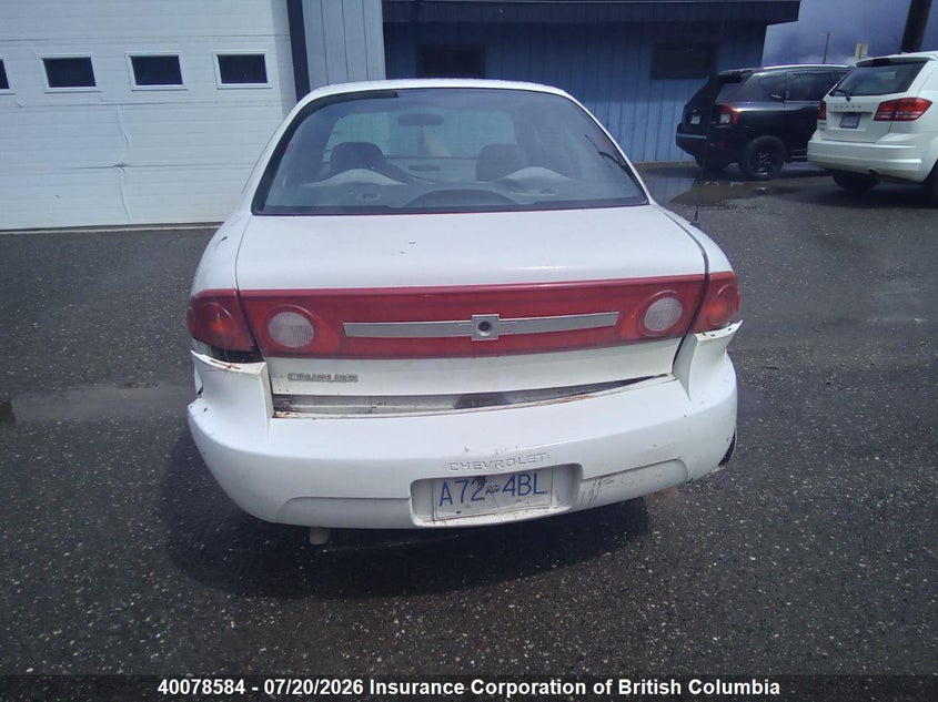 2003 Chevrolet Cavalier Vl/Vlx VIN: 1G1JC52F337321271 Lot: 40078584