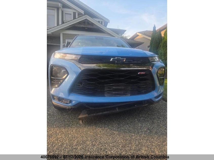 2023 Chevrolet Trailblazer Rs VIN: KL79MUSL4PB206377 Lot: 40078592