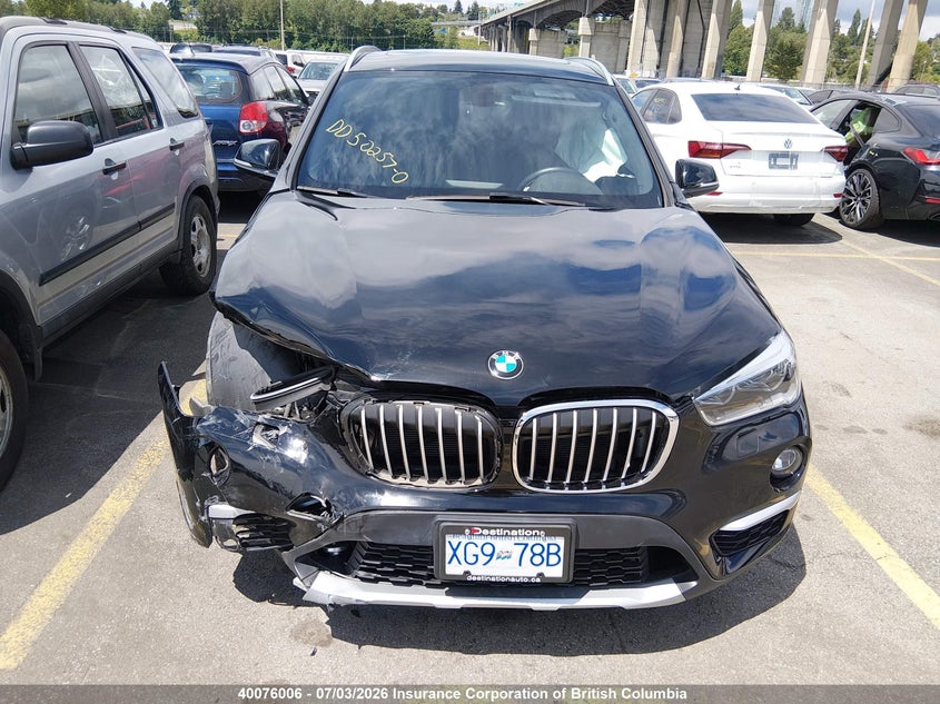 2017 BMW X1 xDrive28I VIN: WBXHT3C34H5F80939 Lot: 40076006