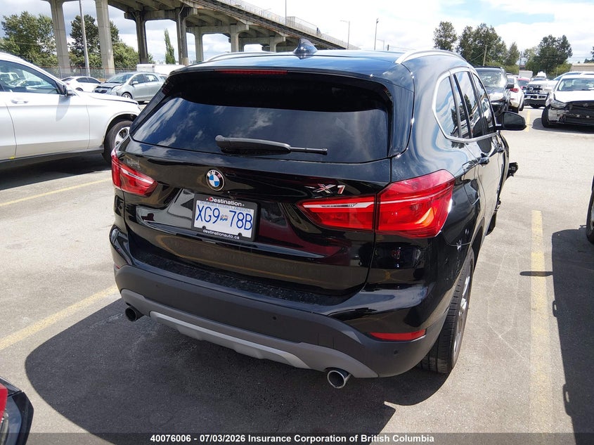 2017 BMW X1 xDrive28I VIN: WBXHT3C34H5F80939 Lot: 40076006