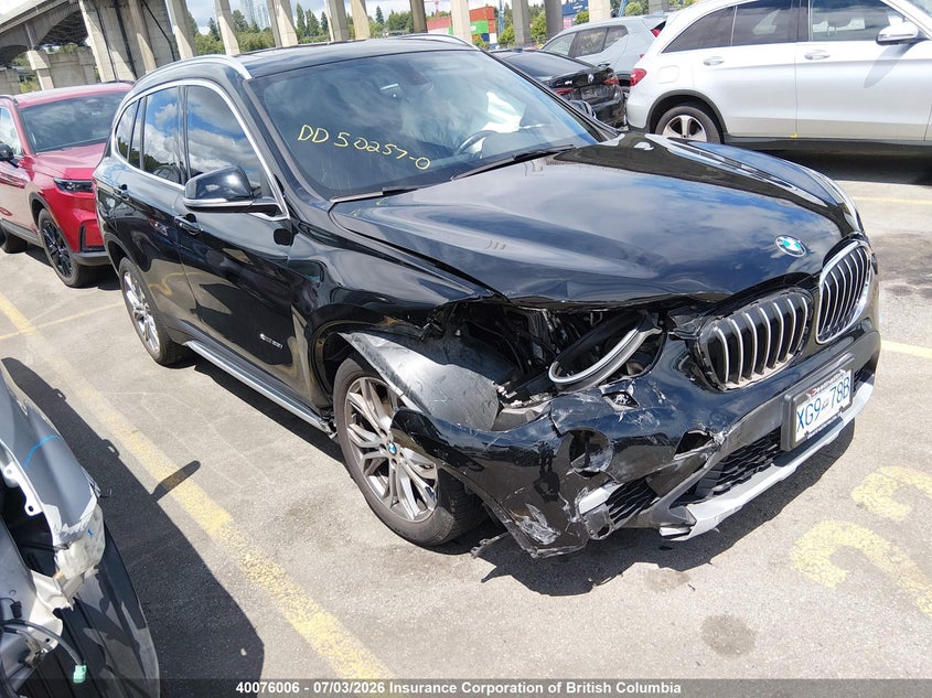 2017 BMW X1 xDrive28I VIN: WBXHT3C34H5F80939 Lot: 40076006