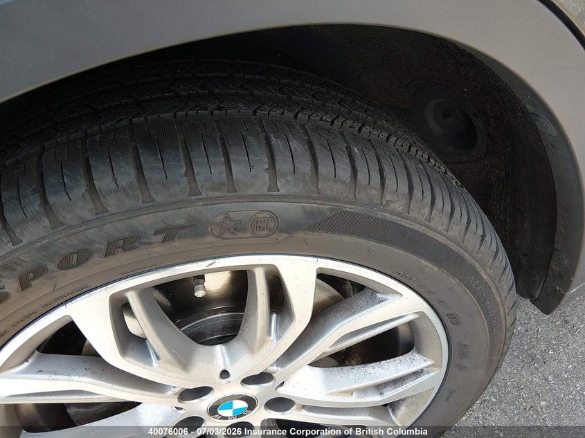 2017 BMW X1 xDrive28I VIN: WBXHT3C34H5F80939 Lot: 40076006