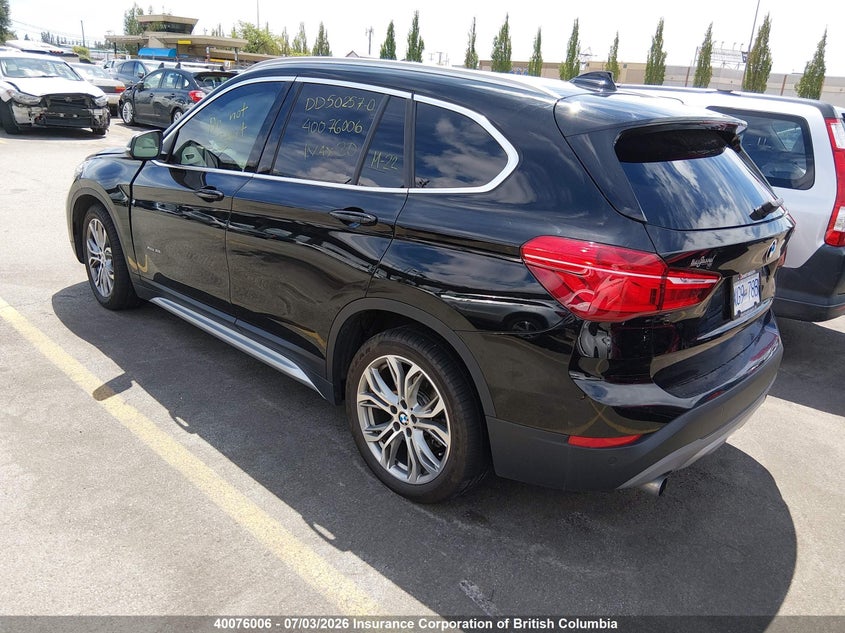 2017 BMW X1 xDrive28I VIN: WBXHT3C34H5F80939 Lot: 40076006