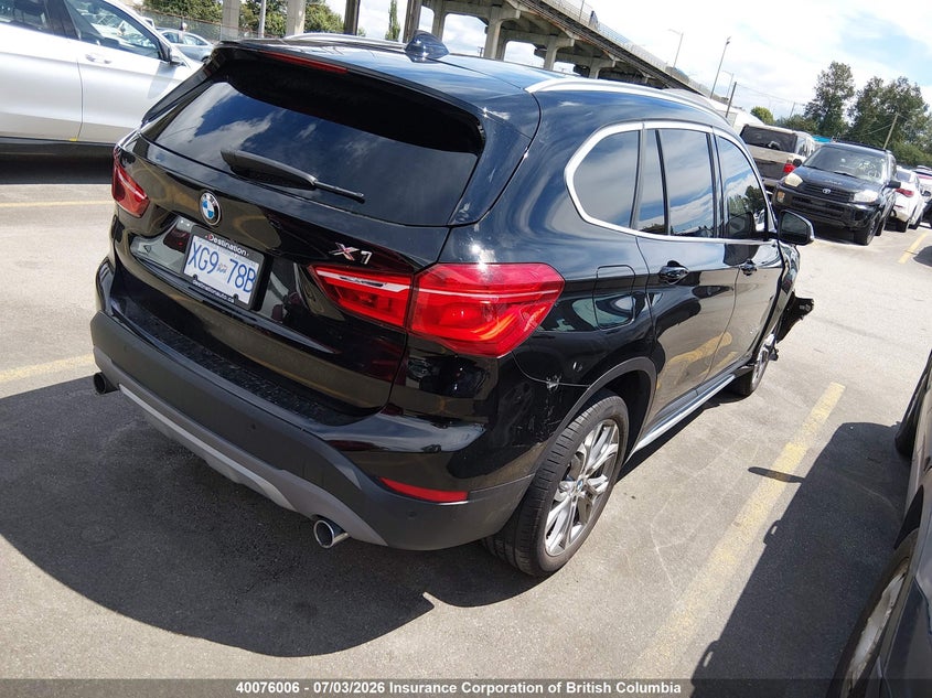 2017 BMW X1 xDrive28I VIN: WBXHT3C34H5F80939 Lot: 40076006