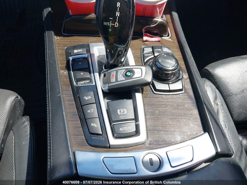 2013 BMW 750 Lxi VIN: WBAYF8C50DD140634 Lot: 40076609