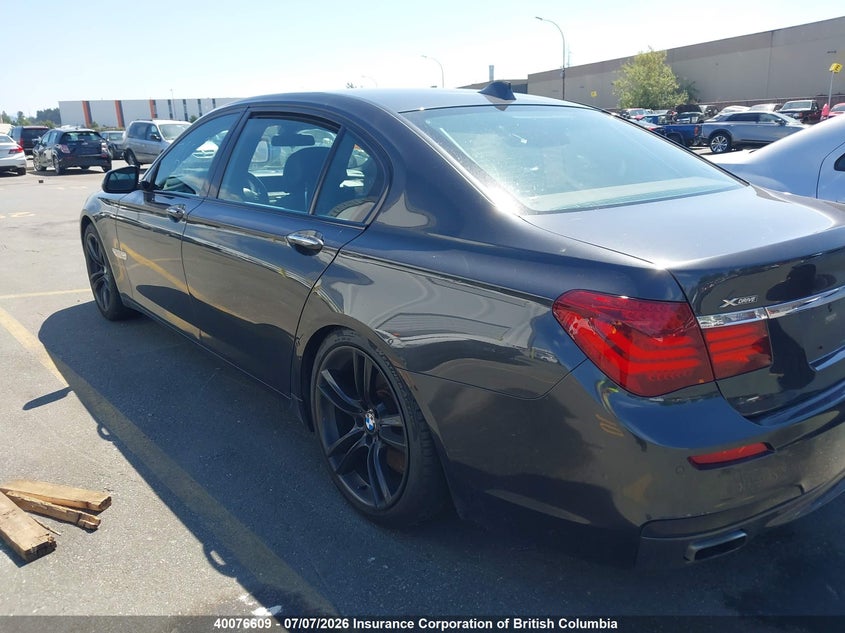 2013 BMW 750 Lxi VIN: WBAYF8C50DD140634 Lot: 40076609