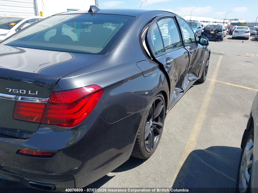 2013 BMW 750 Lxi VIN: WBAYF8C50DD140634 Lot: 40076609