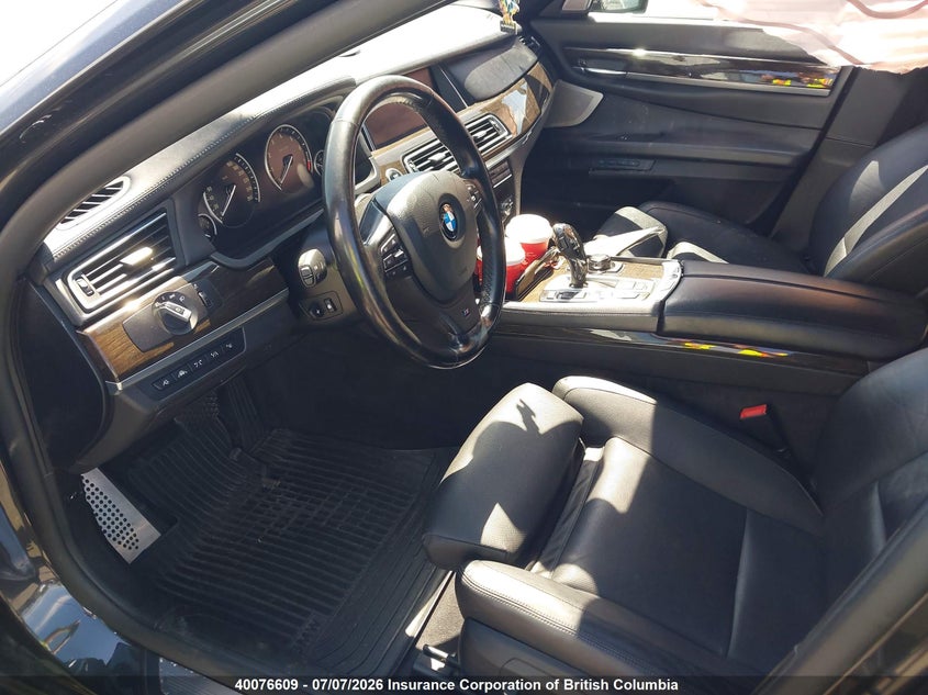 2013 BMW 750 Lxi VIN: WBAYF8C50DD140634 Lot: 40076609