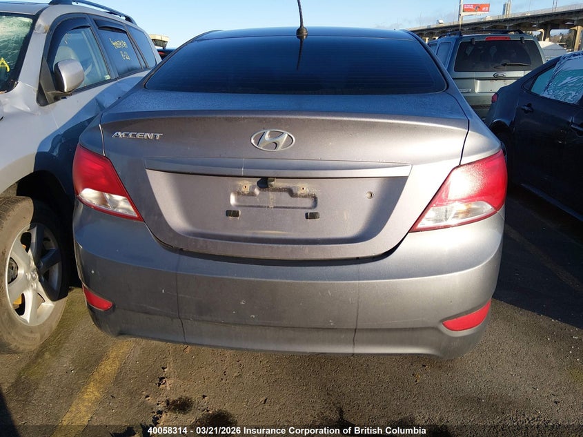 2016 Hyundai Accent Se VIN: KMHCT4AEXGU036671 Lot: 40058314