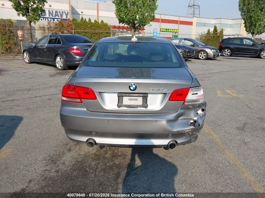 2008 BMW 335Xi VIN: WBAWC73538E066586 Lot: 40078640