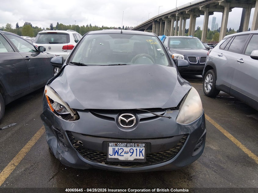 2011 Mazda Mazda2 VIN: JM1DE1HY6B0102246 Lot: 40065645