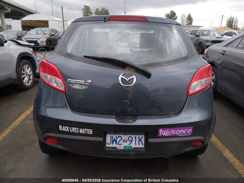 2011 Mazda Mazda2 VIN: JM1DE1HY6B0102246 Lot: 40065645