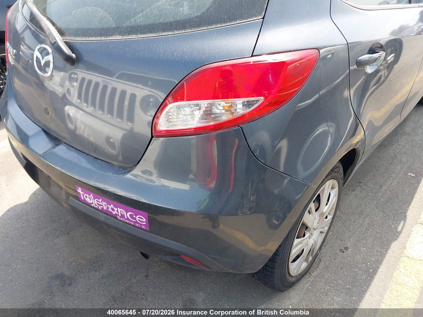 2011 Mazda Mazda2 VIN: JM1DE1HY6B0102246 Lot: 40065645