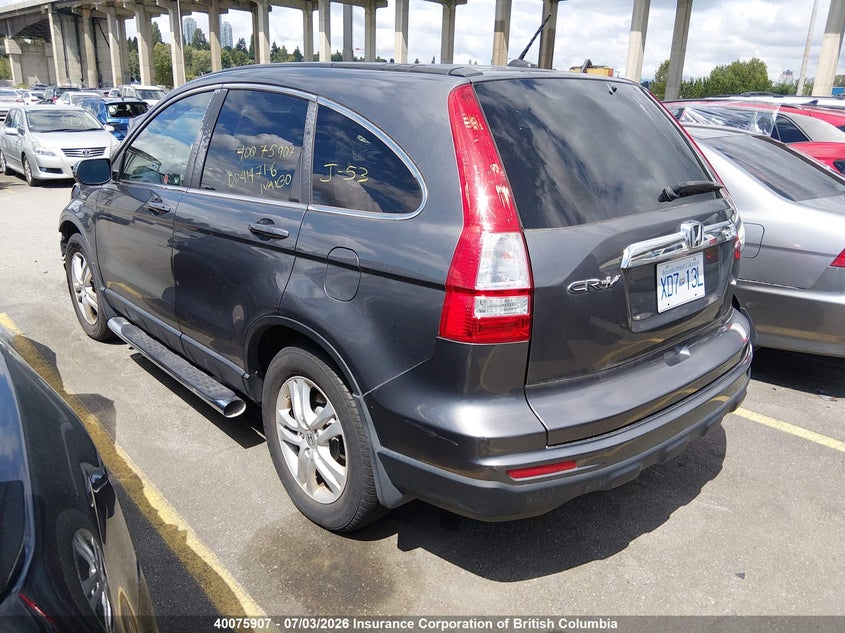 Vin: 5j6re4h74bl822295, lot: 30095303, honda cr-v exl 20113