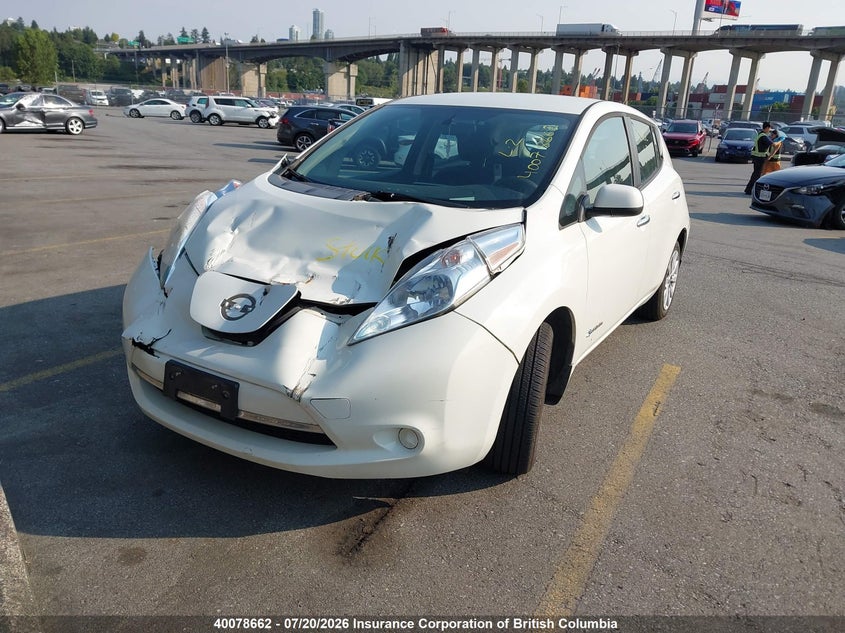 Vin: 1n4bz0cpxhc305402, lot: 30095322, nissan leaf 20172