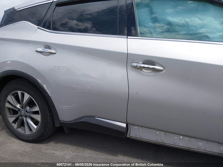 2015 Nissan Murano S/Sl/Sv/Platinum VIN: 5N1AZ2MH7FN277709 Lot: 40072141