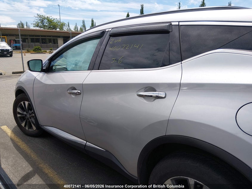 2015 Nissan Murano S/Sl/Sv/Platinum VIN: 5N1AZ2MH7FN277709 Lot: 40072141