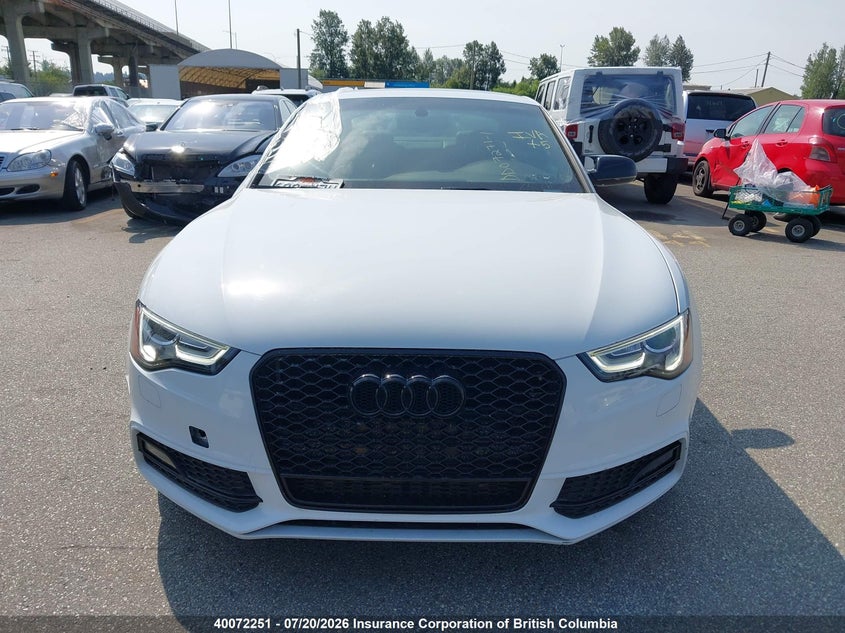2014 Audi A5 Premium Plus VIN: WAUWFBFR7EA027382 Lot: 40072251