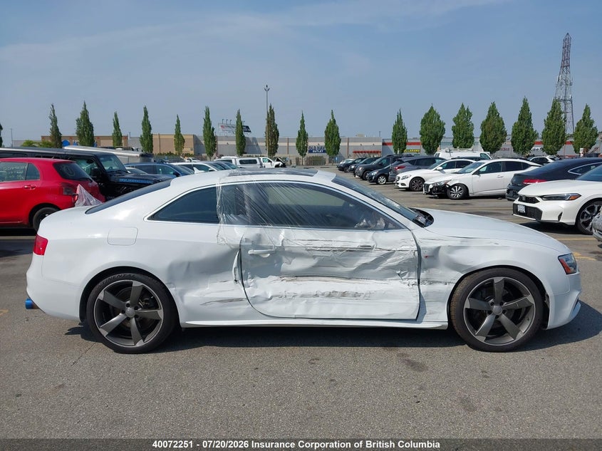 2014 Audi A5 Premium Plus VIN: WAUWFBFR7EA027382 Lot: 40072251