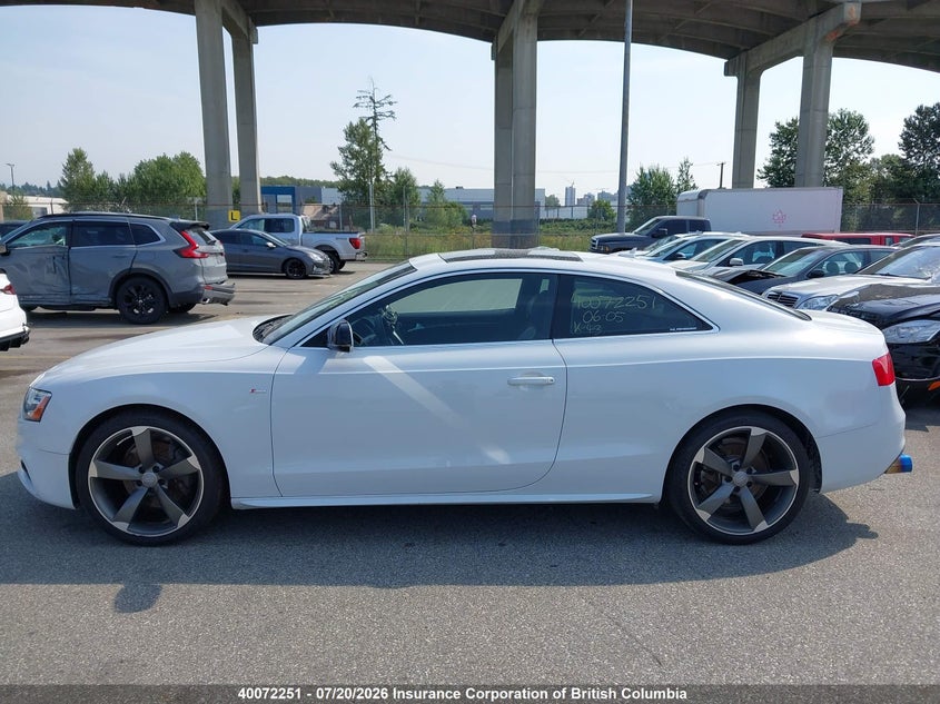 2014 Audi A5 Premium Plus VIN: WAUWFBFR7EA027382 Lot: 40072251