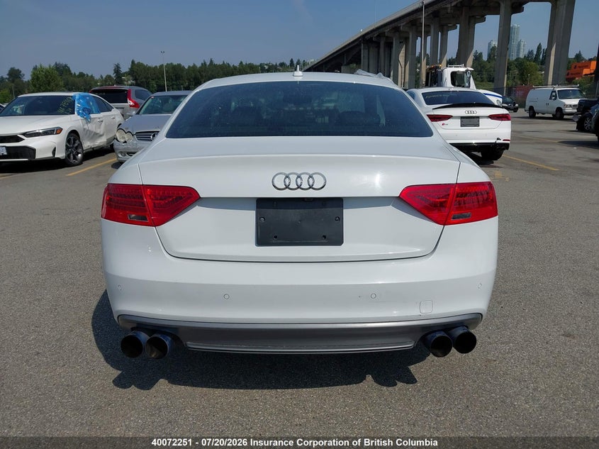 2014 Audi A5 Premium Plus VIN: WAUWFBFR7EA027382 Lot: 40072251