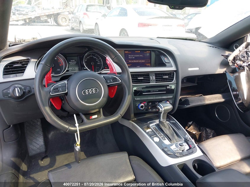 2014 Audi A5 Premium Plus VIN: WAUWFBFR7EA027382 Lot: 40072251