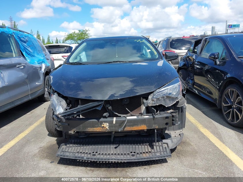2017 Toyota Corolla L/Le/Xle/Se/Xse VIN: 2T1BURHEXHC931415 Lot: 40072578