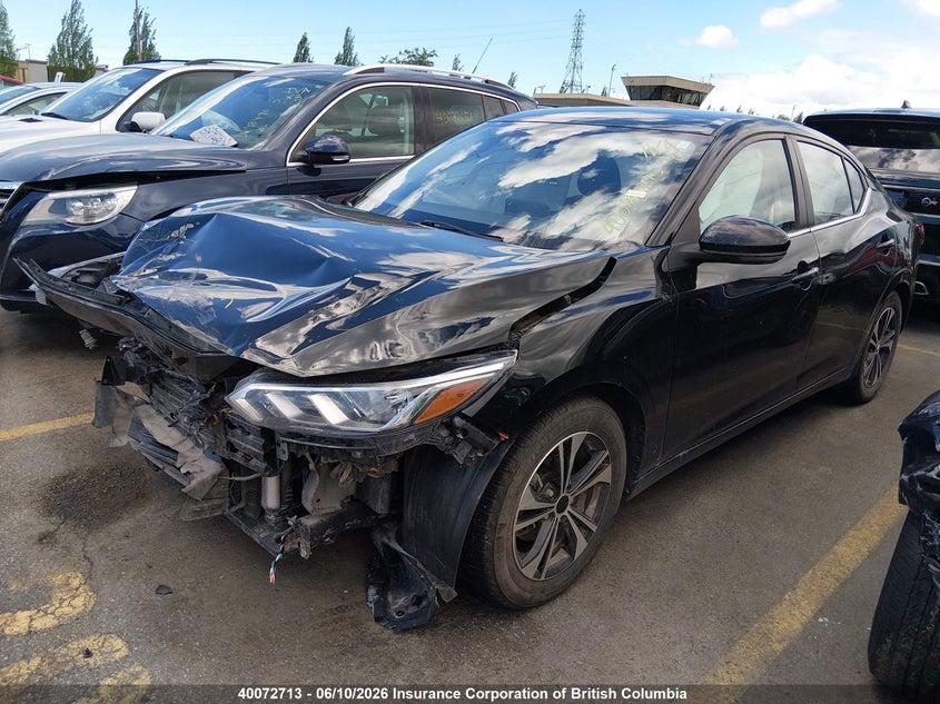 Vin: 3n1ab8cv6py301072, lot: 30095337, nissan sentra sv 20232