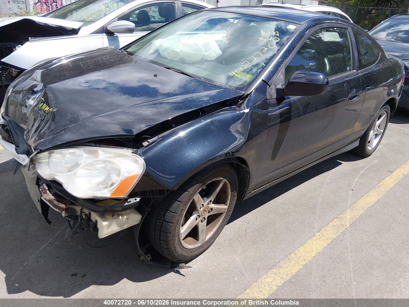 2004 Acura Rsx VIN: JH4DC548X4S800965 Lot: 40072720