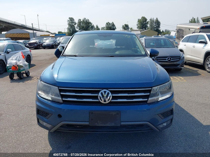 2019 Volkswagen Tiguan Comfortline VIN: 3VV2B7AXXKM176367 Lot: 40072768