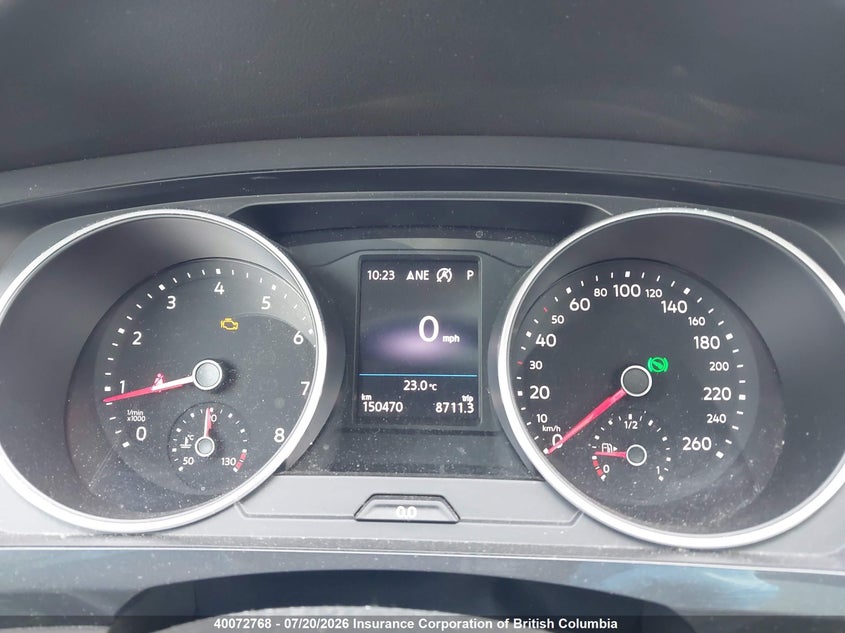 2019 Volkswagen Tiguan Comfortline VIN: 3VV2B7AXXKM176367 Lot: 40072768