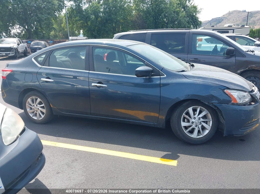 2013 Nissan Sentra S/Sv/Sr/Sl VIN: 3N1AB7AP7DL733693 Lot: 40078697