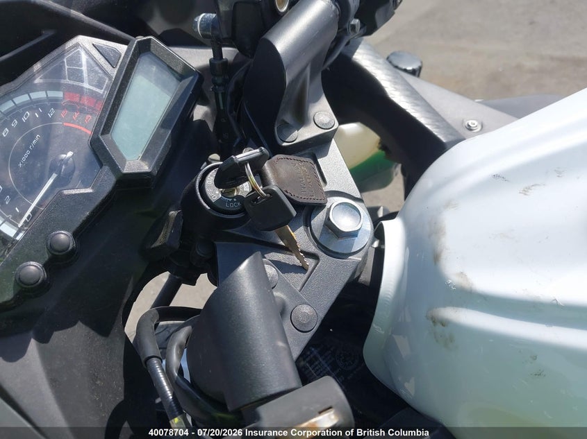 2017 Kawasaki Ex300 A VIN: JKAEX8A19HDA33183 Lot: 40078704