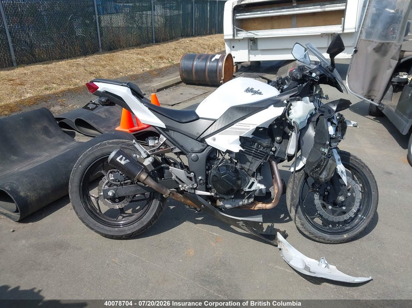 2017 Kawasaki Ex300 A VIN: JKAEX8A19HDA33183 Lot: 40078704