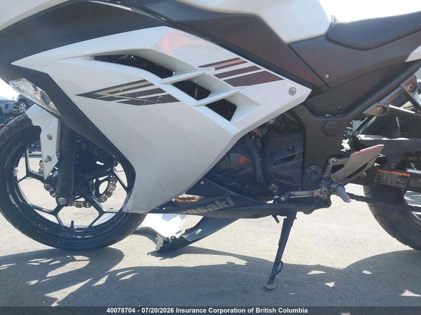 2017 Kawasaki Ex300 A VIN: JKAEX8A19HDA33183 Lot: 40078704